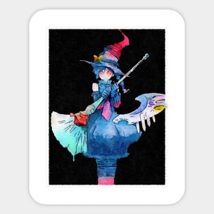 Magical Fairy Watercolor Sticker